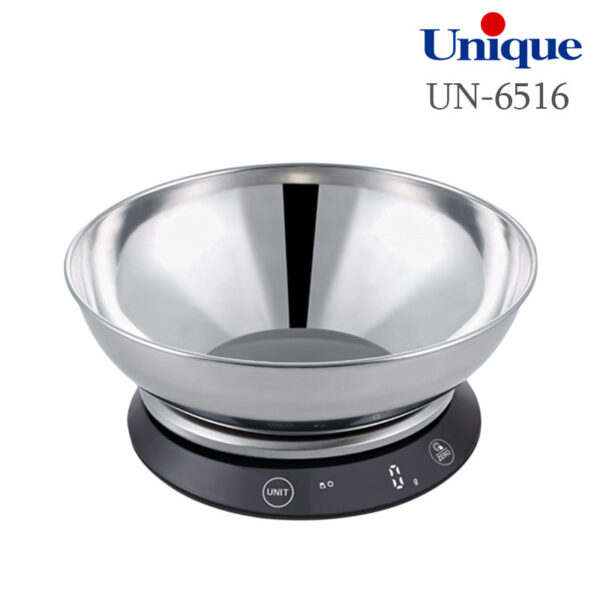 ترازوی آشپزخانه کاسه دار یونیک UN-6516