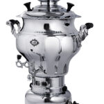 سماور گاز سوز نقشینه عالی نسب - 6 لیتری