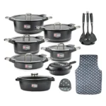 سرویس قابلمه 25 پارچه گرانیت طرح جرمنی B کد GB2514