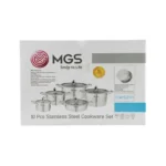 سرویس قابلمه استیل 10 پارچه ام جی اس مدل CWS2111 - Image 7