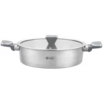 تابه استیل دو دسته ام جی اس سایز 28 مدل PS5131