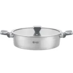 تابه استیل دو دسته ام جی اس سایز 30 مدل PS5132