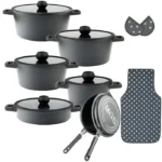 سرویس قابلمه 15 پارچه گرانیت ام جی اس طرح جرمنی E