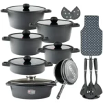 سرویس قابلمه 25 پارچه گرانیت ام جی اس طرح جرمنی E