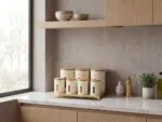 سرویس پاسماوری 8 پارچه منتیا با درب چوبی کد 2303 - تصویر 2