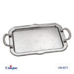 سینی استیل یک میل بدون پایه بزرگ یونیک کد UN-4017